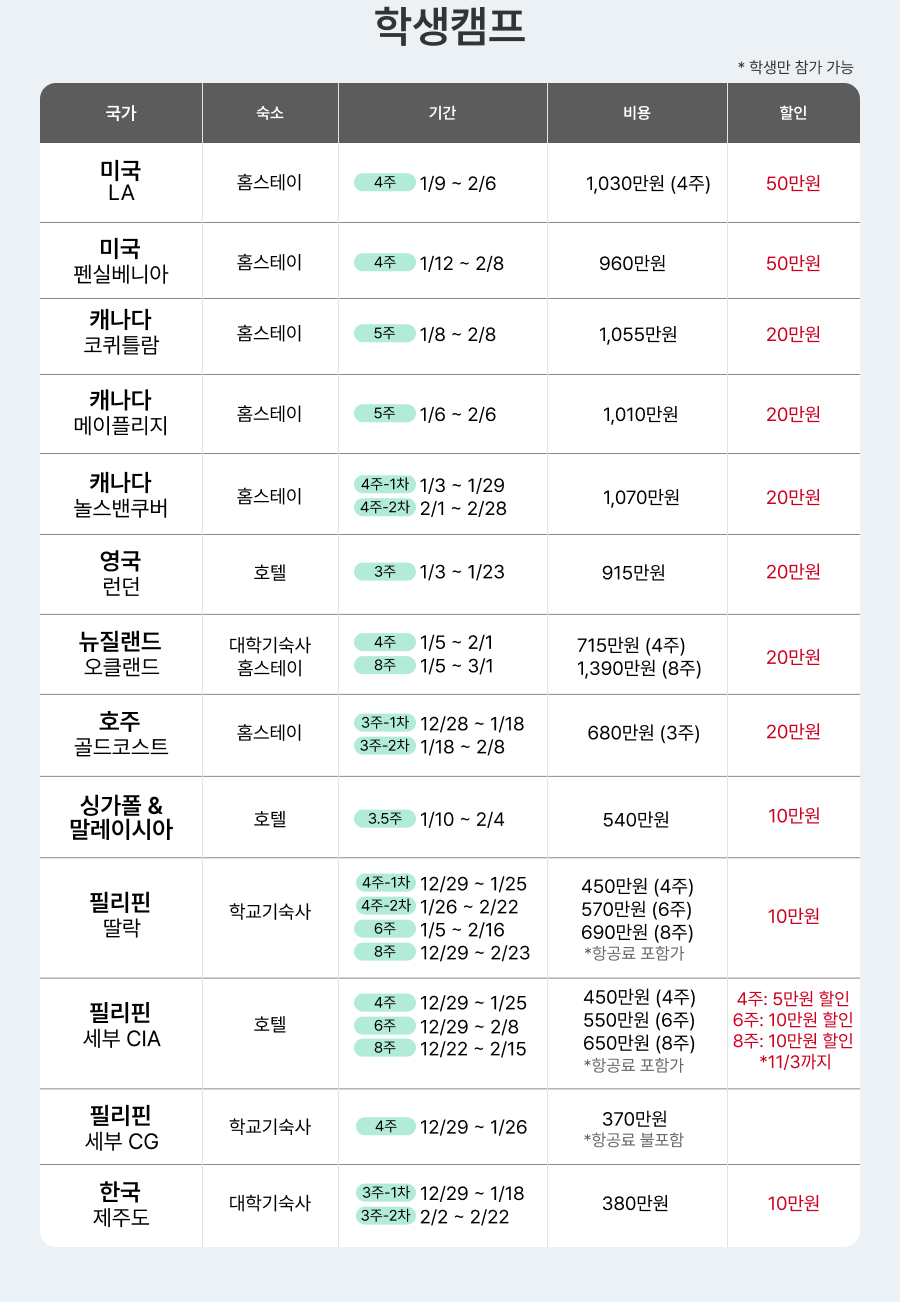 겨울캠프