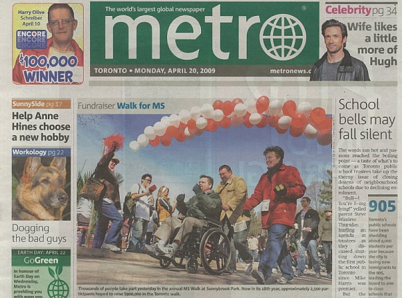 [토론토] 신문에 나왔어요^^ 후기 썸네일