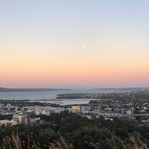 오클랜드 노을 명소 Mount Eden