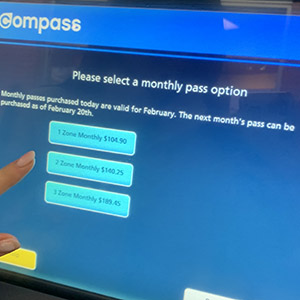 밴쿠버 Compass card 구매