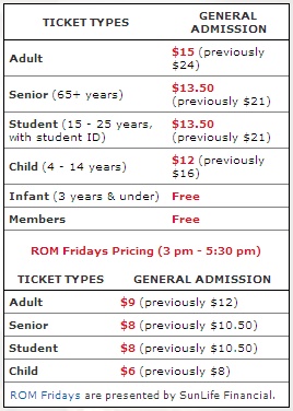 ROM (Royal Ontario Museum) 후기 썸네일